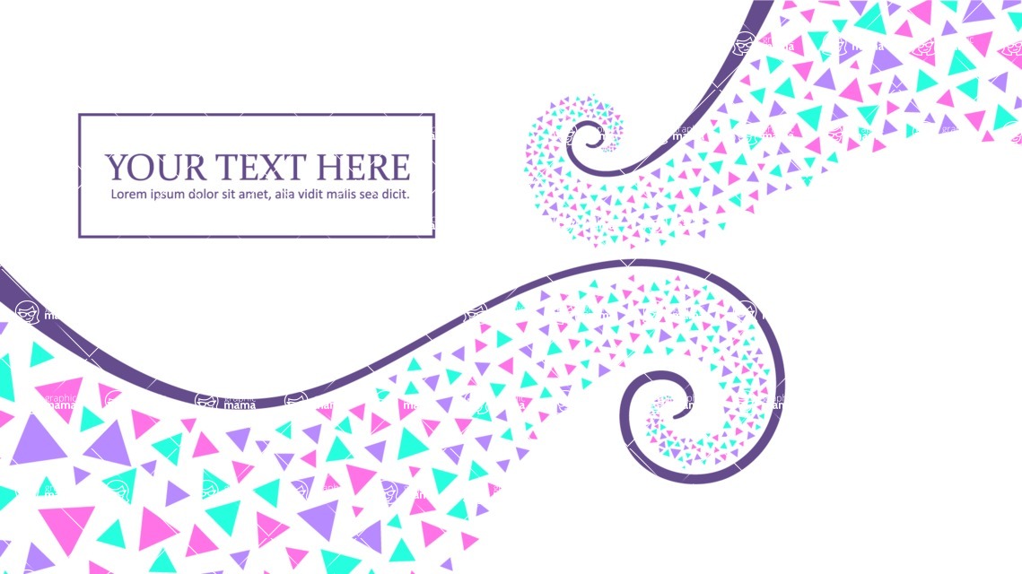 vector backgrounds - a rich collection (vector pack) of beautiful shapes and modern color palettes - Vector Elegant Background Design